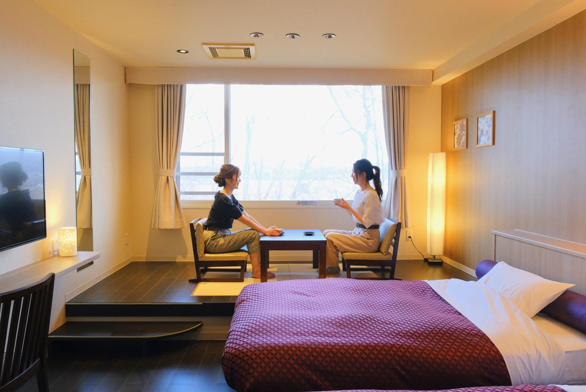 Morinoyu Hotel Hanakagura Asahikawa Zewnętrze zdjęcie